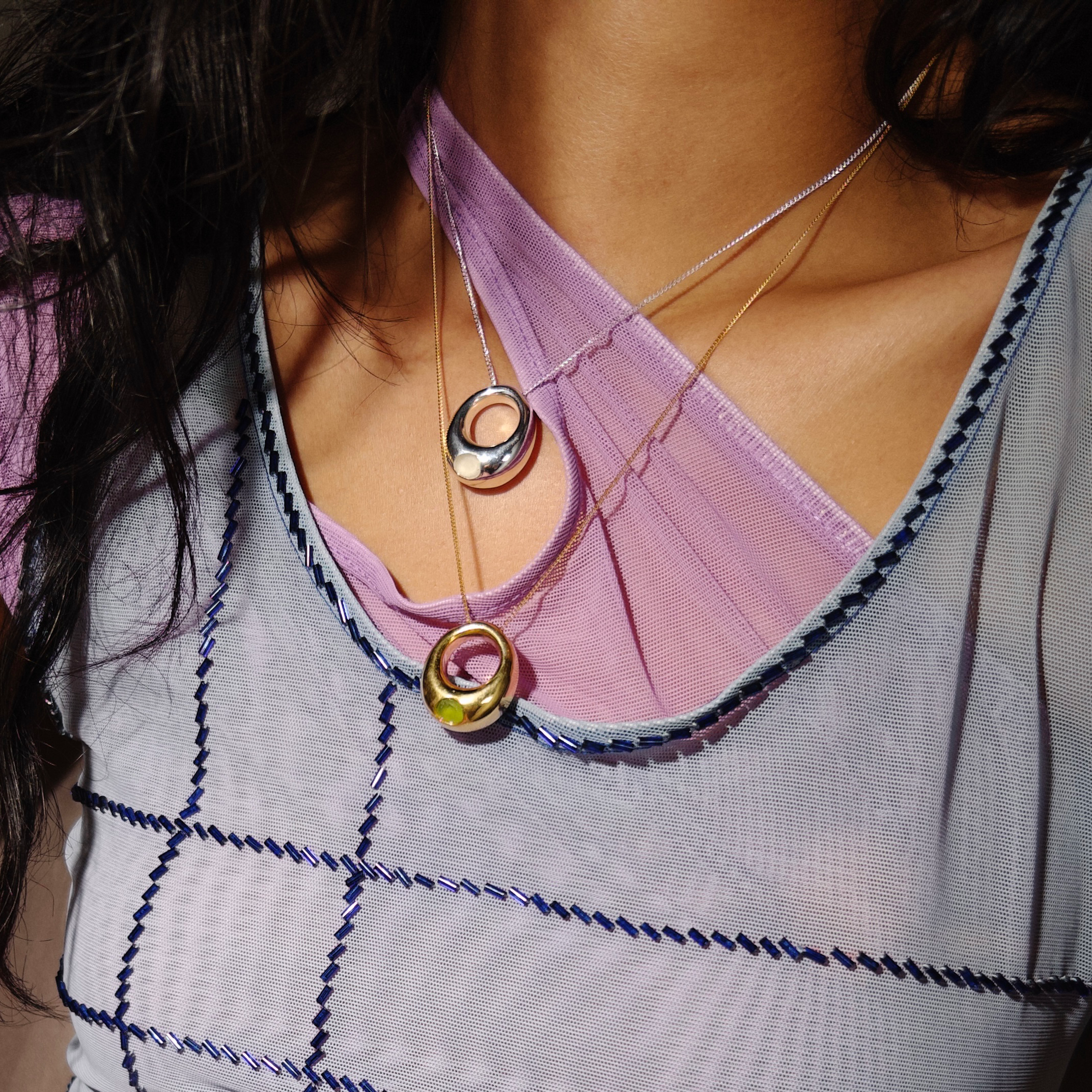 Uma Silver Necklace