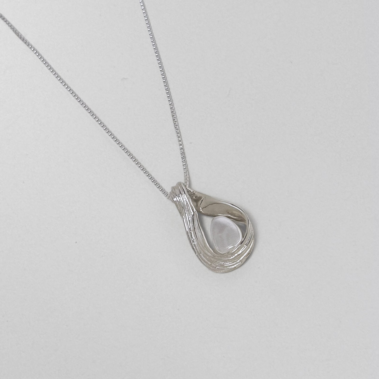 Aelira Silver Necklace