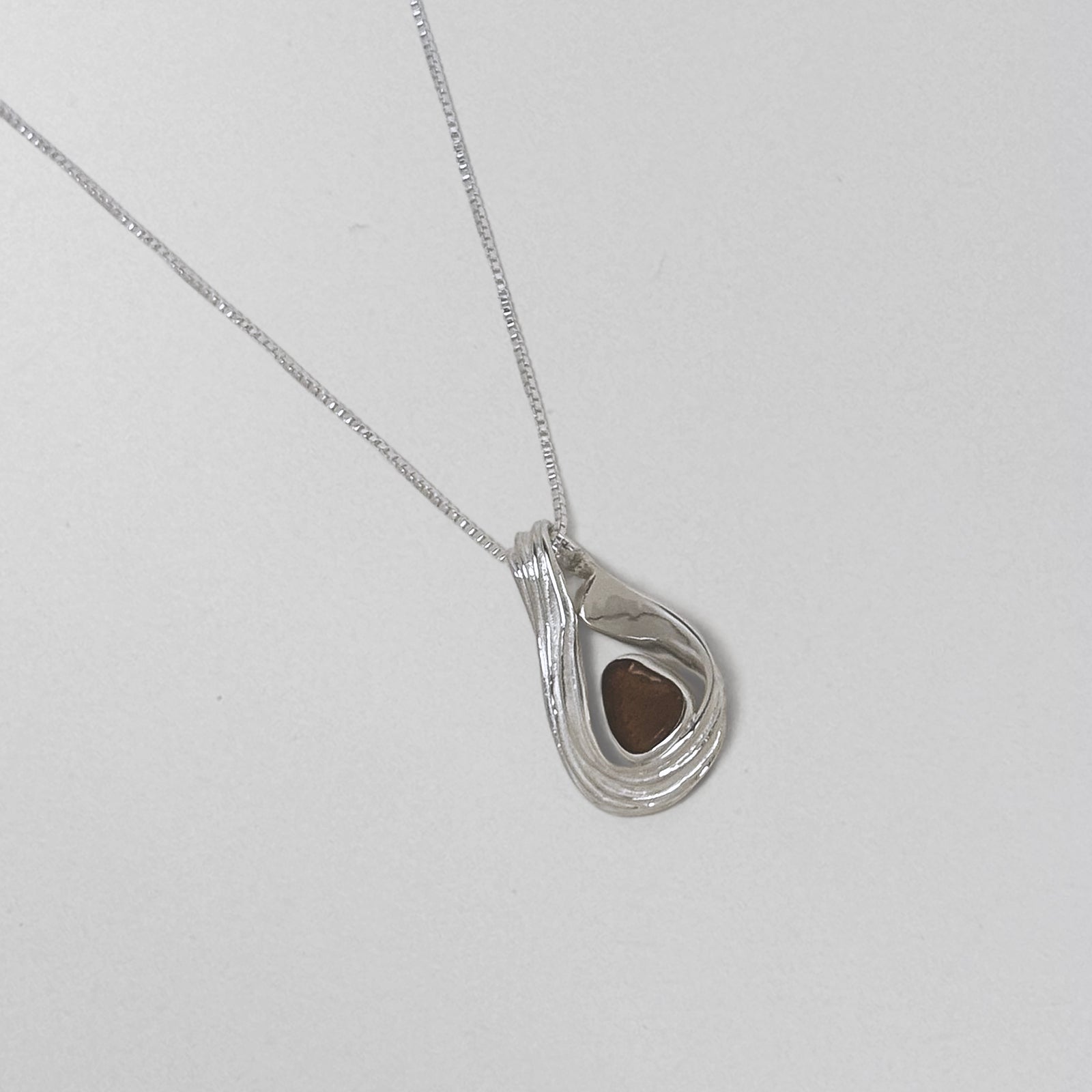Aelira Silver Necklace