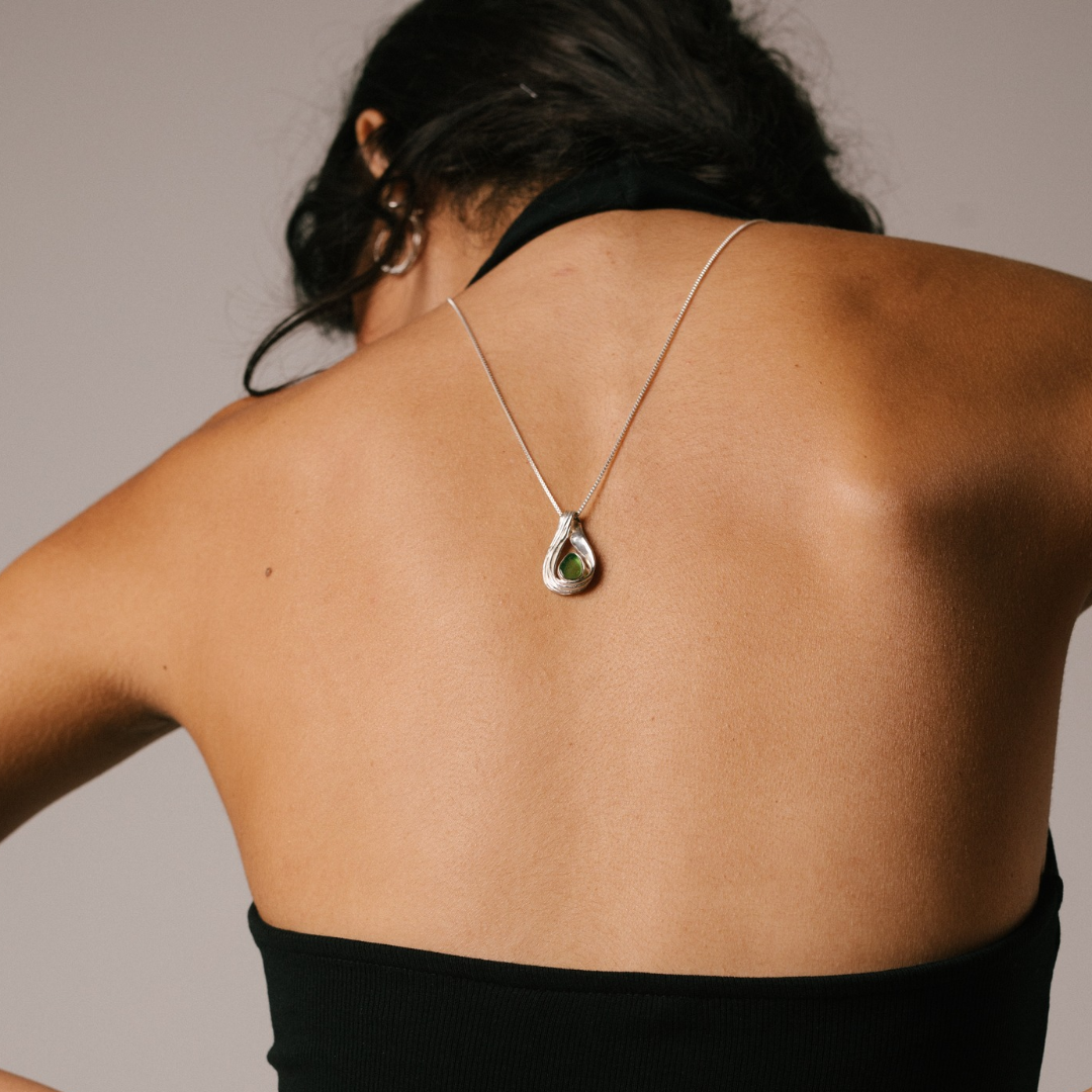 Aelira Silver Necklace